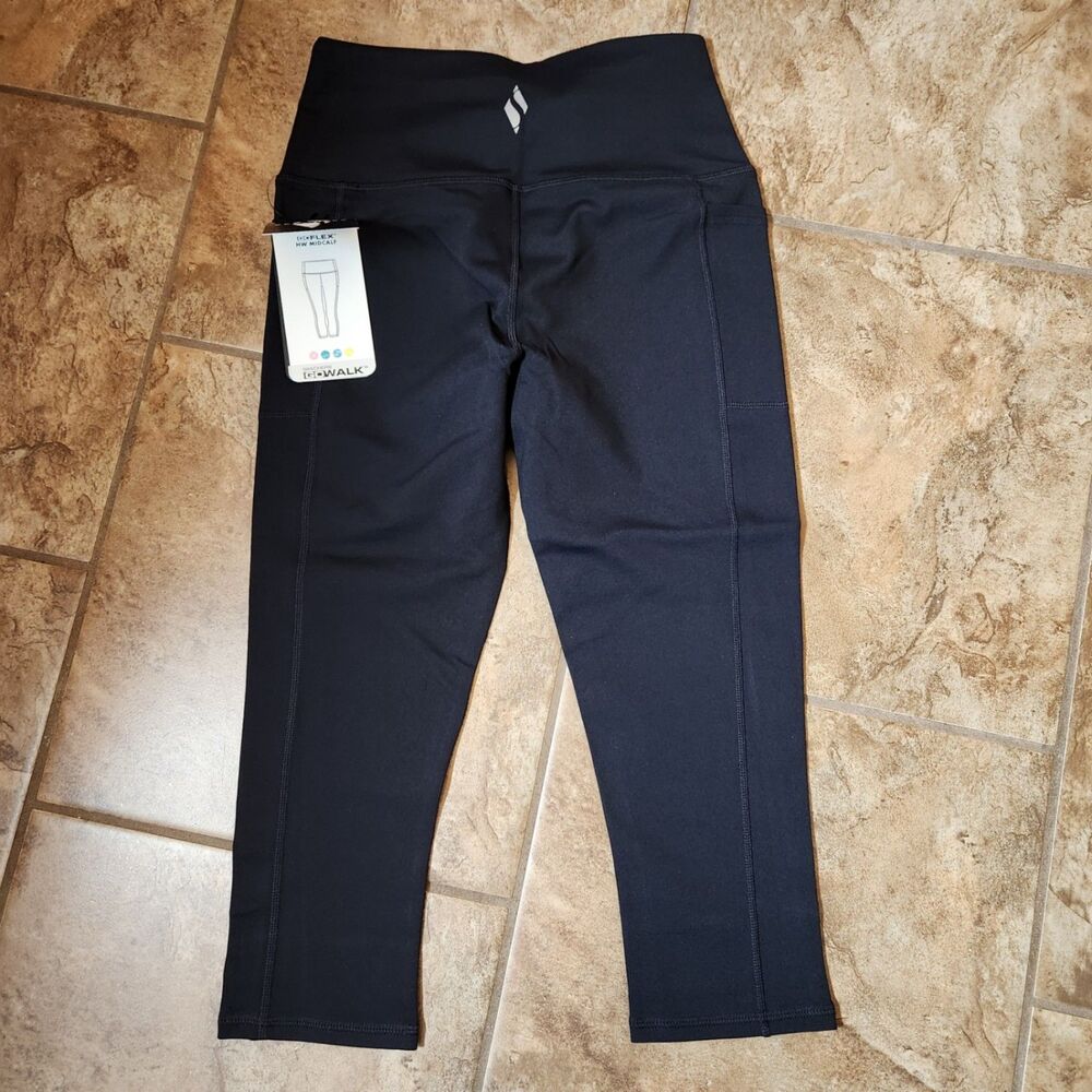 Skechers Go Walk Go Flex Mid-Calf Leggings Women’s Small Black